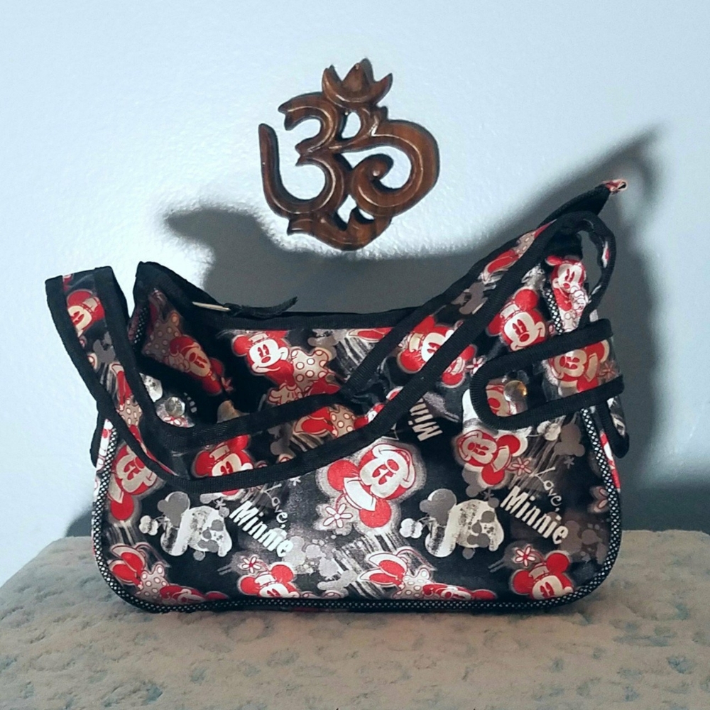 Minnie Mouse Print Disney Mini Purse